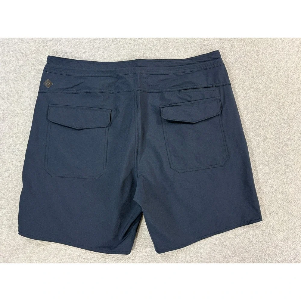 Roark Venture Hybrid Performance Shorts (Men's 2XL) Blue- 7